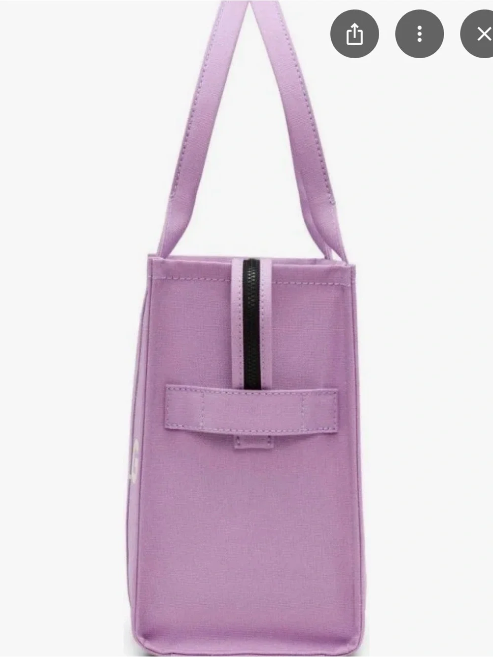 NWT Marc Jacobs The Canvas Large Tote Bag Wisteria Purple